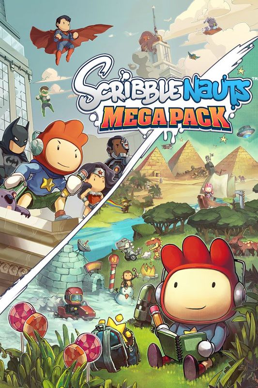 Scribblenauts Mega Pack box art for Xbox One